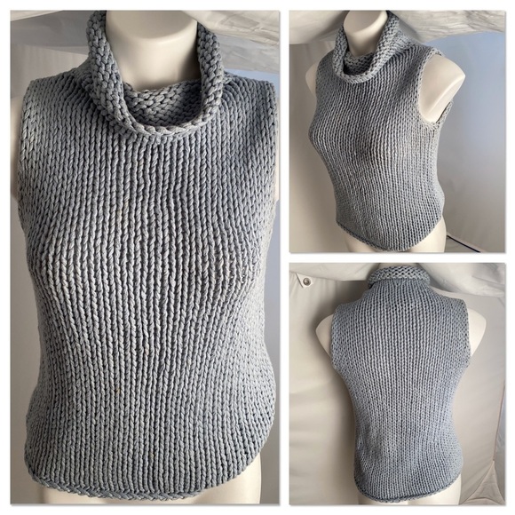 The Limited Handknit cowl neck sleeveless sweater - Picture 7 of 7